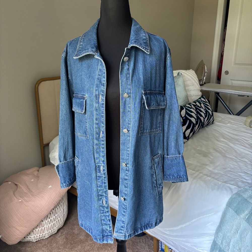 Stylish Denim Women's Jean Jacket